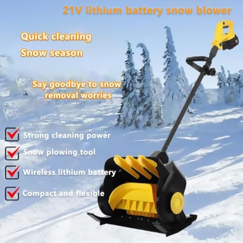 Pelle à neige électrique sans fil et souffleuse de 45cm orientable - 2
