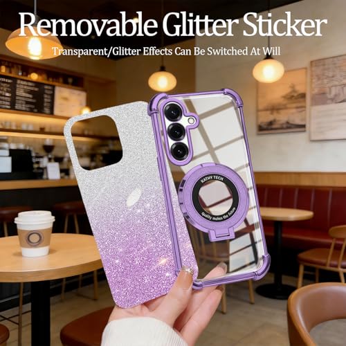 Coque Samsung Galaxy A35 5G anti-chute protège écran objectif silicone violette