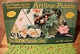 96x42 cm, Puzzle Stärke 2 mm MIC Günther GmbH & Co. KG Artline-Puzzle - 3 einzelne Puzzle ergeben EIN Wandobjekt
