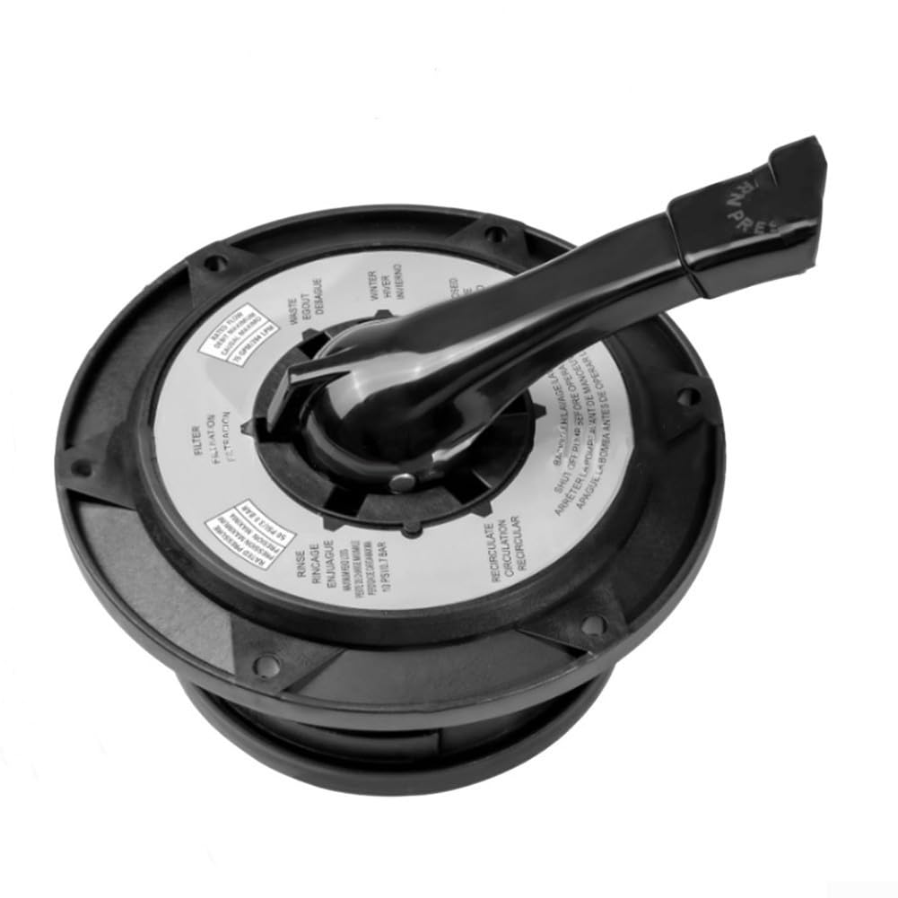 SPX0714BA Llave de montaje de cubierta de válvula y mango de repuesto para válvula multipuerto Hayward SP0714T para Pro VL HCF S200 Series Filtro de arena Piezas de equipo de piscina