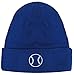 Los Angeles 3D Embroidery Classic Cuffed Knit Hat Beanie Toque Skull Cap - Blue OneSize