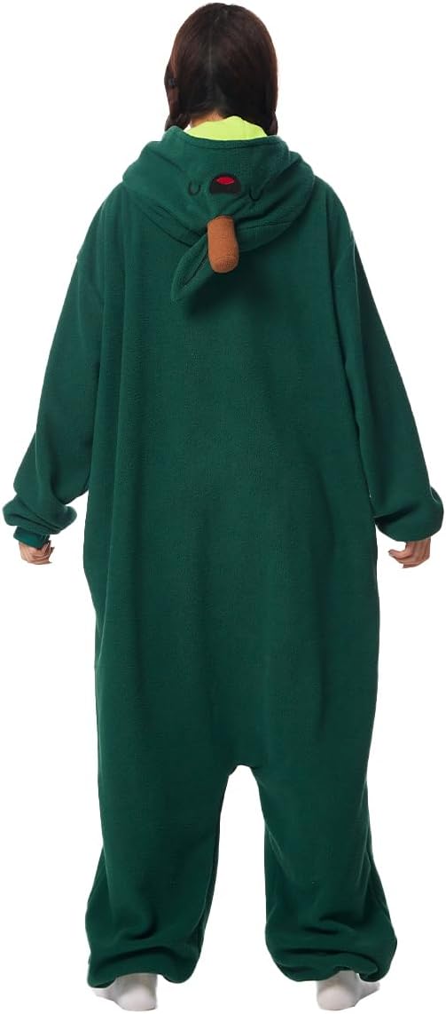 Fruits Costume Adults Onesies Unisex Pajamas Cosplay Fruits Plush Halloween Jumpsuit for Men Women