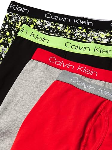 Image of Calvin Klein Boys' Underwear Four Pack Boxer Brief Value Pack