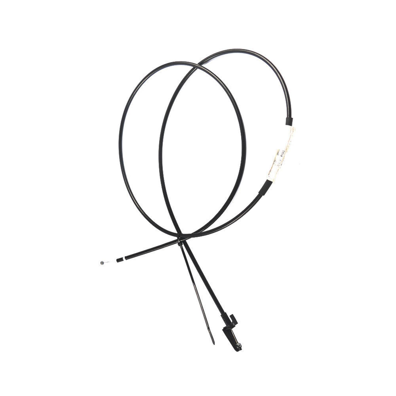 8E1-823-531-G Hood Latch Release Cable Handle Line Lock Wire Compatible With Audi A4 S4 B7 2005-2009 8E1823531G