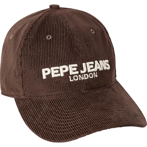 Pepe Jeans Stefan Cap Tapa, Marrón (Dark Brown), Talla única para Hombre