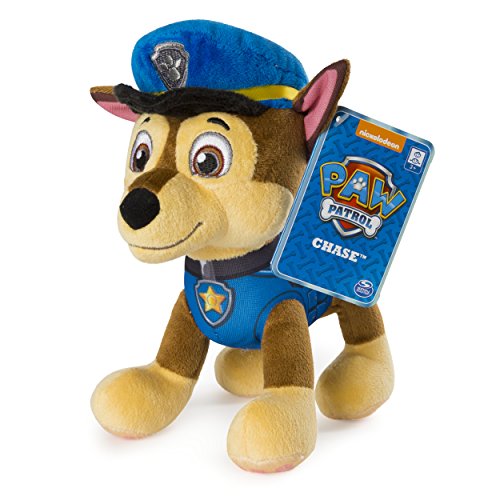 Paw Patrol  8 Chase Plush Toy, Standing Plush with Stitched Detailing, for Ages 3 & Up