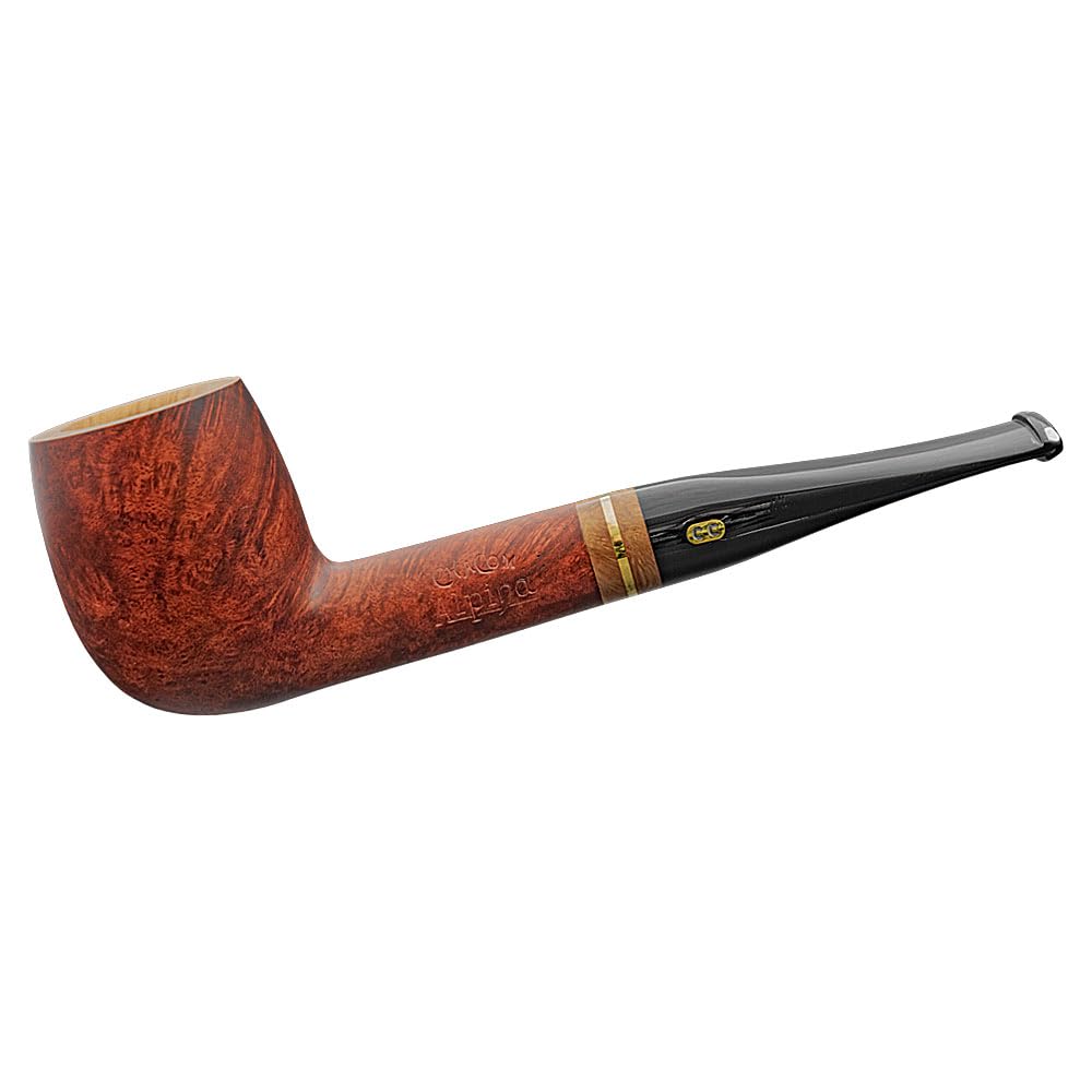 Chacom Fischietto Alpina Bordeaux liscio di Stadlerveine / applicazione in metallo acrilico / 9 mm (944)