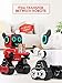 Hi-Tech Wireless Interactive Robot RC Robot Toy for Boys, Girls, Kids, Children (Red)