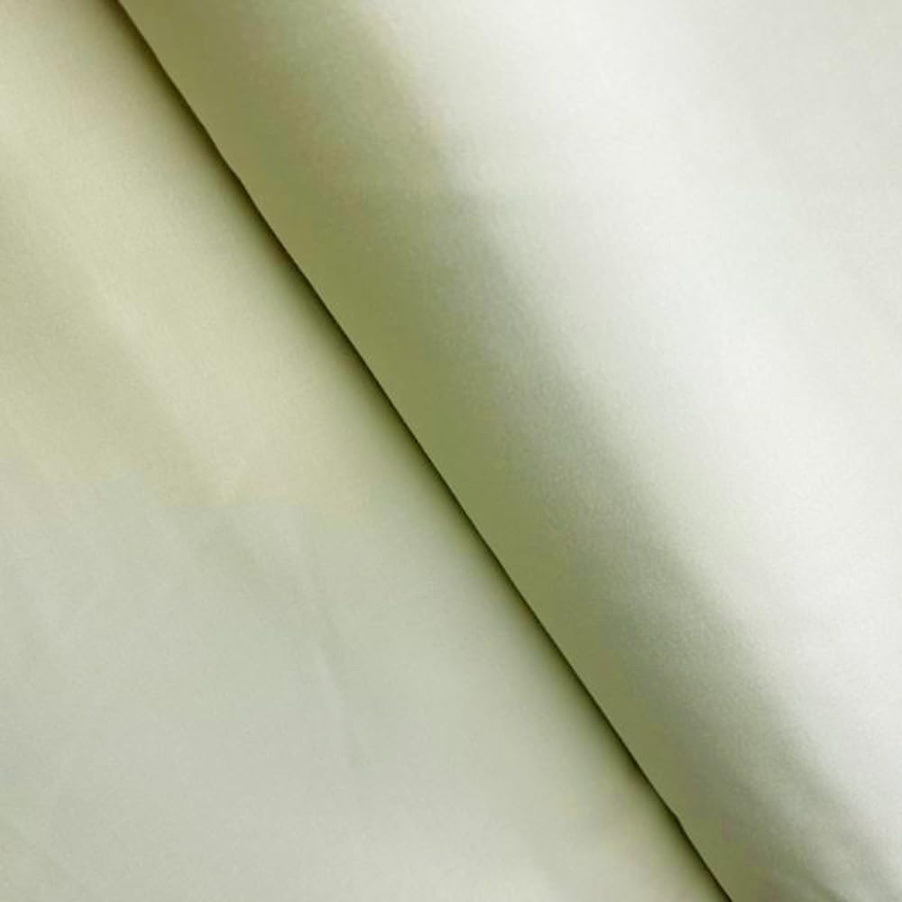 Oh Sew Crafty Limited Tusk Heavy Luxury Sateen Fabric Curtain Lining Crease Resistant 54"/140Cm Wide (Price Per Metre) (Tusk)