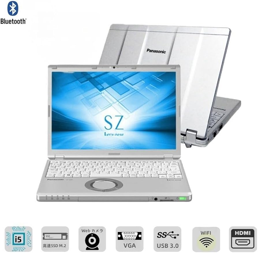 Panasonic レッツノートCFSZ−6 カスタマイズレッツノート「CF-SZ6」の紹介・現⾏モデルとの比較