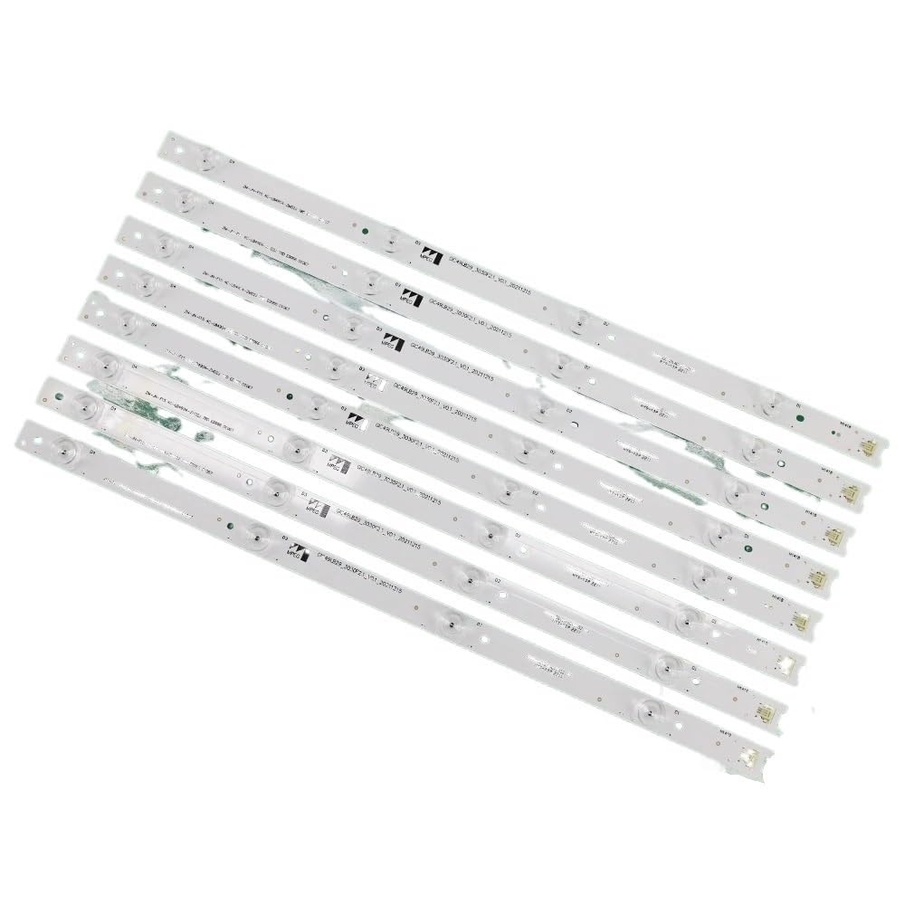 Striscia di retroilluminazione a LED 4 Lampada Compatibile for TV TCL 49'' 49P3 49P3C 49P3F 4C-LB4904-HR06J 49HR330M04A2 V3 D49A620U GIC49LB29_3030F2.1_V0.1