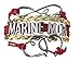 US Marine Corps Mom Bracelet, Proud Marine Mom Charm Bracelet - Makes Perfect Mom Gifts