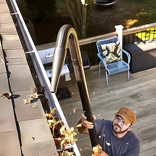 Image of Vacmaster V2GK 2‑1 /2-Inch Gutter Cleaning Kit Fits Most Shop Vacs