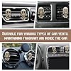 3-Piece Cute Skull Decorations - Durable Skull Ornament Car Accessories - Easy to Install - Funny Car Air Freshener for Men - Halloween Gifts - Aromatherapy Deco #4