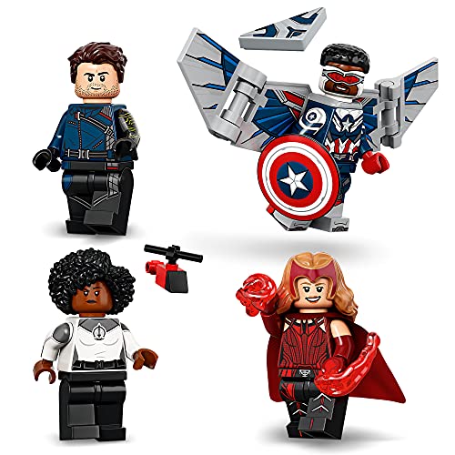 Minifigures Marvel Studios, Giocattolo Creativo Supereroi, 1 di 12 Minifigures Collezionabili, Idea Regalo per Bambini dai 5 Anni, 71031 - Lego - Immagine 2