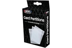 BCW Dividers | Essential Card Protectors for Seamless Card Organization and Protection