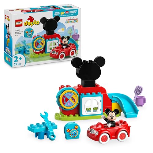 LEGO DUPLO Disney Casa y Coche de Mickey Mouse - Juego para