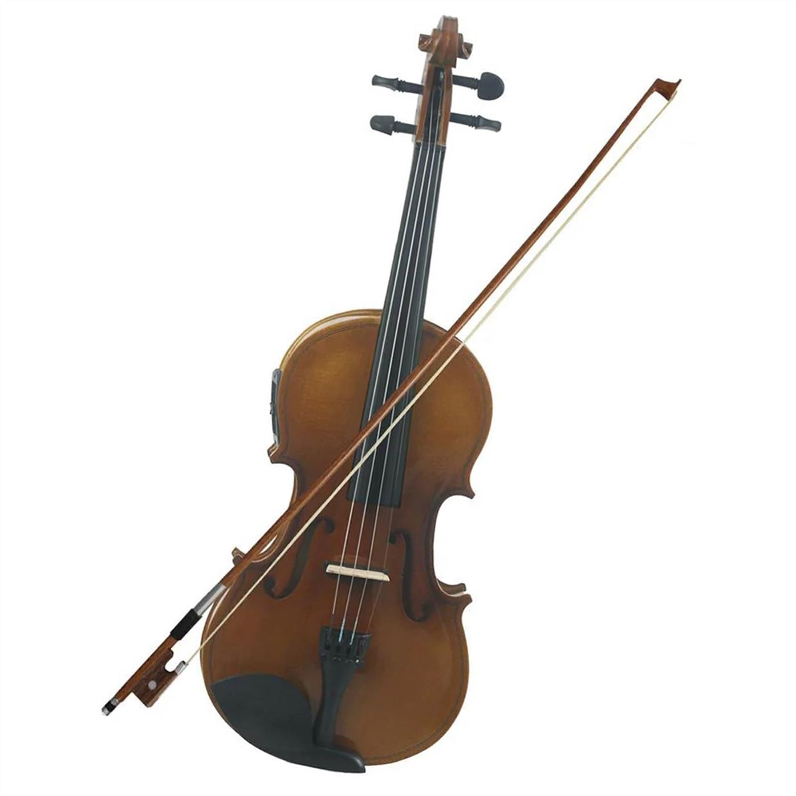 Geigeninstrument 4/4 Elektrische Akustische Violine Professionelle String Instrument Massivholz Geige Mit Fall Bogen Musical Instrument Zubehör