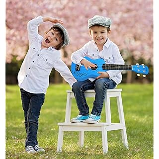 Click N’ Play Ukulélé soprano en bois pour enfants, instrument de musique éducatif, instrument à cordes de musique… - Les Beatles, Paul McCartney, John Lennon, RIngo Starr, George Harrison Click N' Play Ukulélé soprano en bois pour enfants, instrument de musique éducatif, instrument à cordes de musique… – Image 6