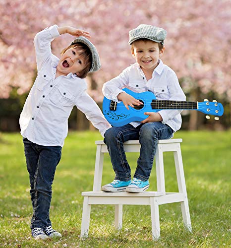 Click N’ Play Ukulélé soprano en bois pour enfants, instrument de musique éducatif, instrument à cordes de musique… - Les Beatles, Paul McCartney, John Lennon, RIngo Starr, George Harrison Click N' Play Ukulélé soprano en bois pour enfants, instrument de musique éducatif, instrument à cordes de musique… – Image 7