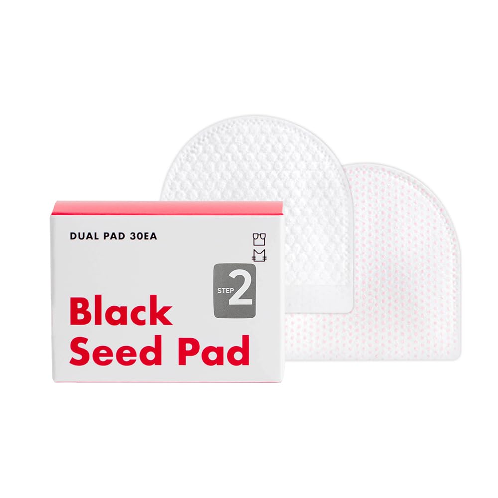 JAYU PET Black Seed Pad - Dry Cat Chin Acne Pad, Double-Sided Dry Pads for Removing Blackhead 30pcs, 30ea