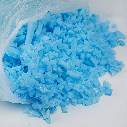 DR.DUDU 10lbs Shredded Memory Foam Filling for Bean Bag Filler, Soft and Convenient Pillow Stuffing Foam for Couch Cushion Dog Bed Chair Arts Crafts, Added Gel Particles by DR.DUDU - Image 4