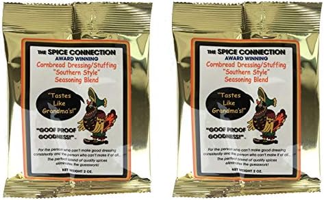 Cornbread Dressing/Stuffing Southern Style Seasoning Blend - Award Winning! (Pack of 2)