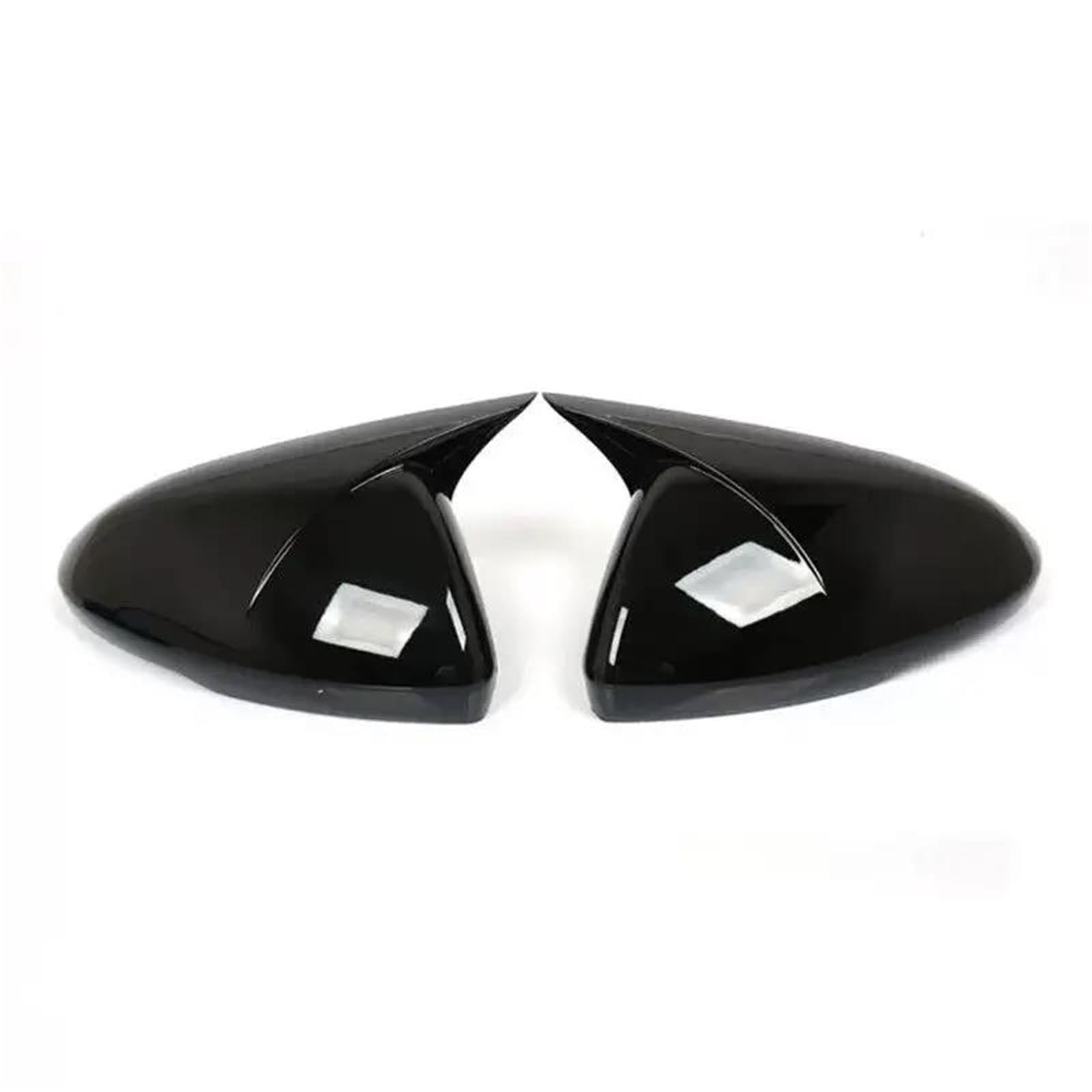 Shell Trim Car Accessories Exterior Door Side Wing Rearview Mirror Cover Cap Housing For Chevy For Cruze 2016 2017 2018 2019 Protect Cover(Gloss black)