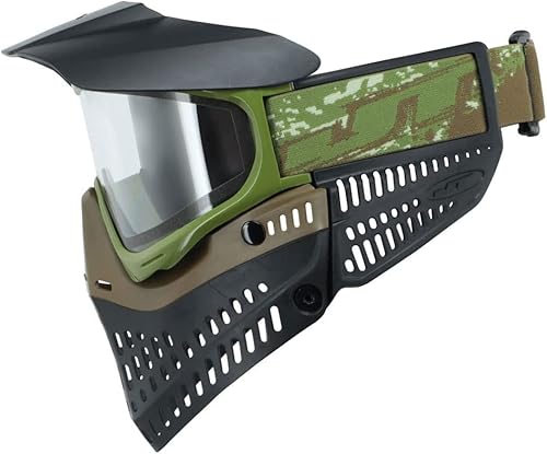 Miniatura 4 de JT Spectra Proflex SE Gafas de paintball verde oliva y marrón