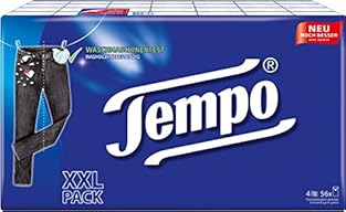 The original from Tempo in proven quality - soft and strong handkerchiefs with innovative soft comfort technology Thanks to the new soft comfort technology, the tempos are particularly soft and pleasant on the skin The 4-layer tempos are tear-resista...
