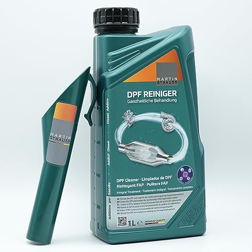 Martin Strauss Limpiador Filtro de Partículas Diesel DPF FAP, 3 Dosis, Tratamiento Integral del DPF y su Sistema, EGR + Turbo