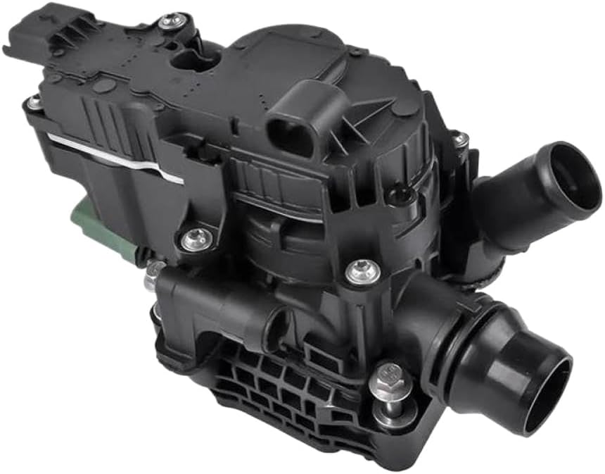 Engine Coolant Thermostat Housing Compatible with 208 308 508 C3 C4 Models - Replaces Part Numbers 9803549480 and 9850364680