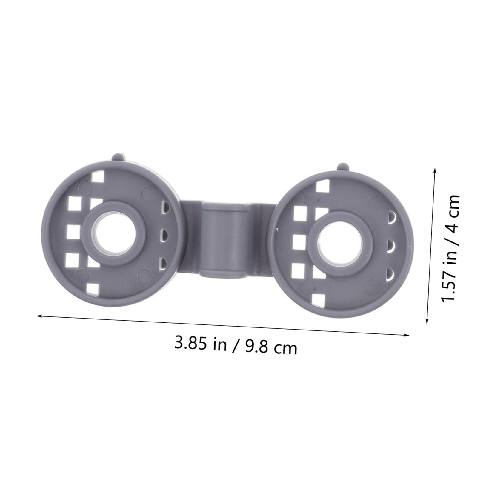 VINTORKY Sunshade Retaining Clip 20pcs Heavy Duty Round Plastic Clips for Tarp Garden Netting