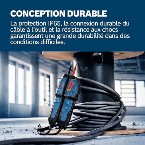 Testeur de tension GVT 1000 15 0601077800 Bosch - vue 6