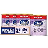 Enfamil NeuroPro Gentlease Baby Formula, Infant Formula Nutrition, Brain Support that has DHA, HuMO6 Immune Blend, Designed to Reduce Fussiness, Crying, Gas & Spit-up in 24 Hrs, has Prebiotics to Promote Softer Stools, 27.4 Oz, 4 Cans
