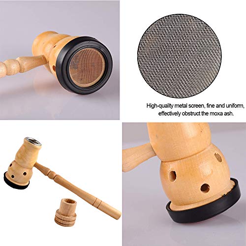 Pure natuurlijke Moxa Rolls Moxa Sticks + Moxa draagbare helende doos, Chinese alsem moxibustie pijn spierverlichting… - Image 6