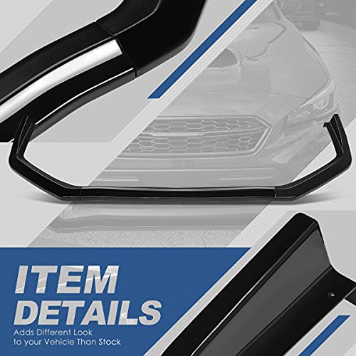 image for Auto Dynasty 3Pcs CS-Style Front Bumper Body Lip Spoiler Splitter Comp