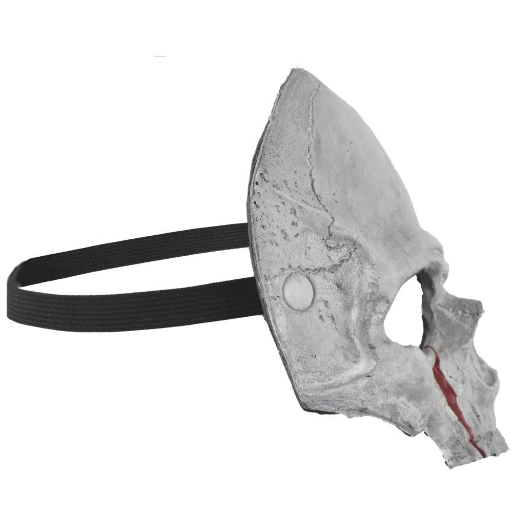 Piankowa czaszka maska na twarz Halloween kostium akcesoria