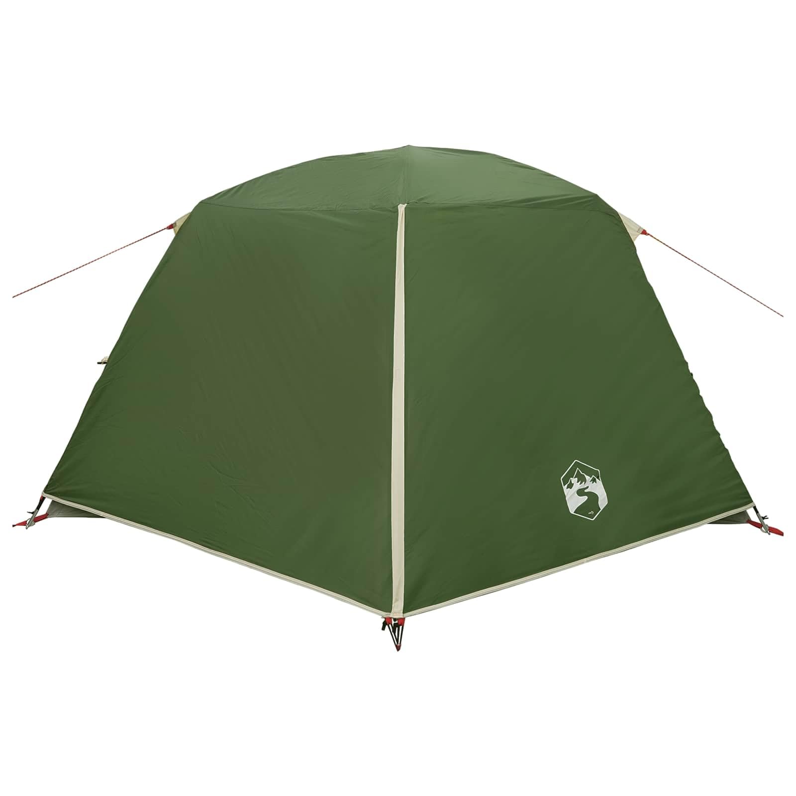 Tenda da Backpacking 4 Persona Verde in Poliestere 185T