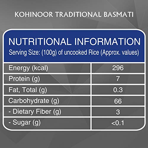 Image of Kohinoor Traditional Authentic Basmati Rice, 5 kg Pack