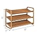 Honey-Can-Do SHO-01599 Bamboo 3-Tier Shoe Shelf