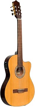 Slimline Acoustic-Electric Classical Guitar - Natural