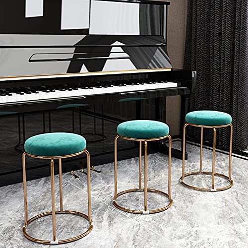 Taburetes de tocador con almohadillas antideslizantes y base estable 8