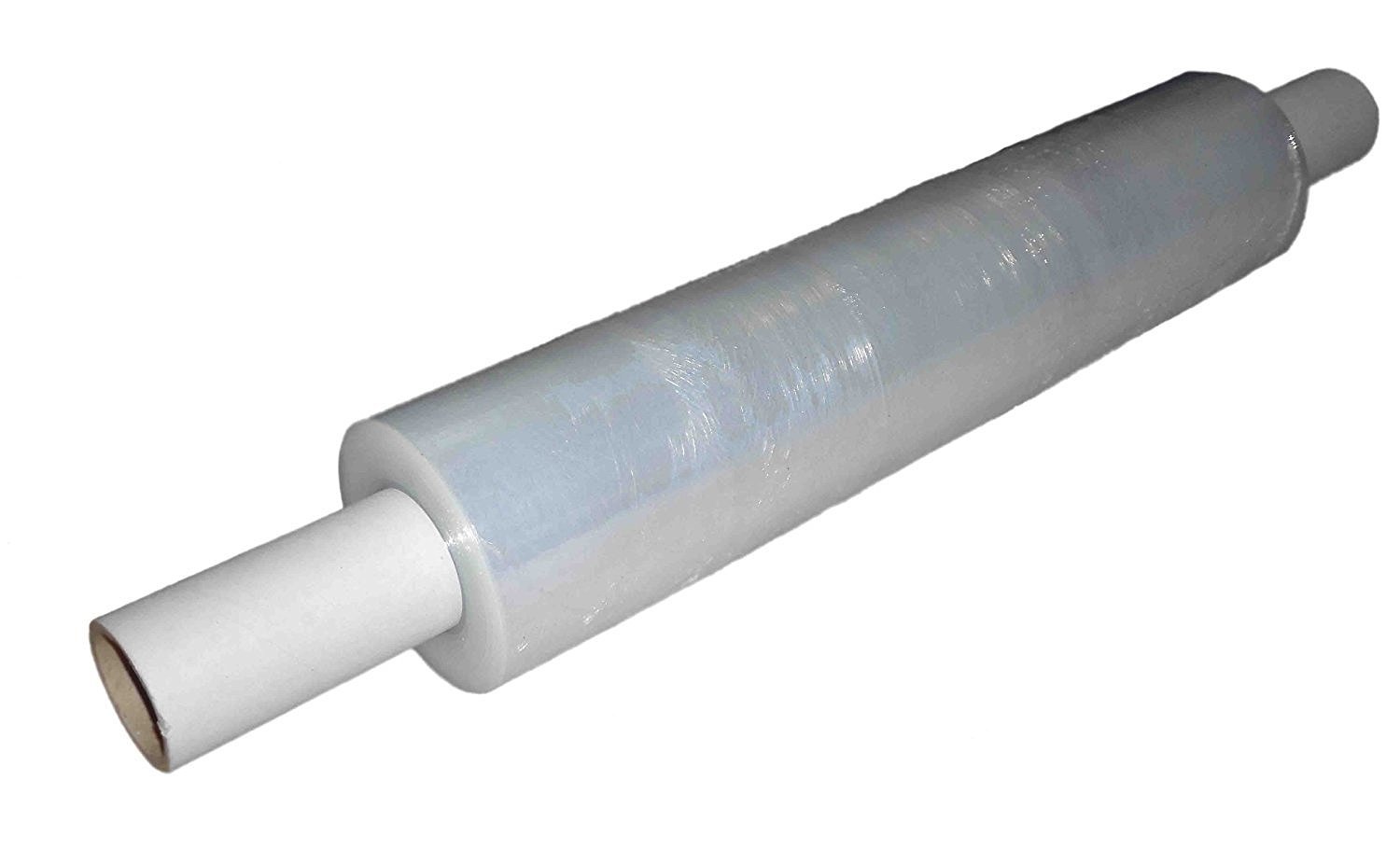 YWS 1 Roll Pallet Shrink Wrap With Extended Core. 400mm X 300m, 17 Microns Thick
