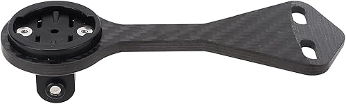 Miniatura 7 de VBESTLIFE Soporte de vástago delantero, fibra de carbono ligero manillar Ciclismo montaje de computadora para IGPS