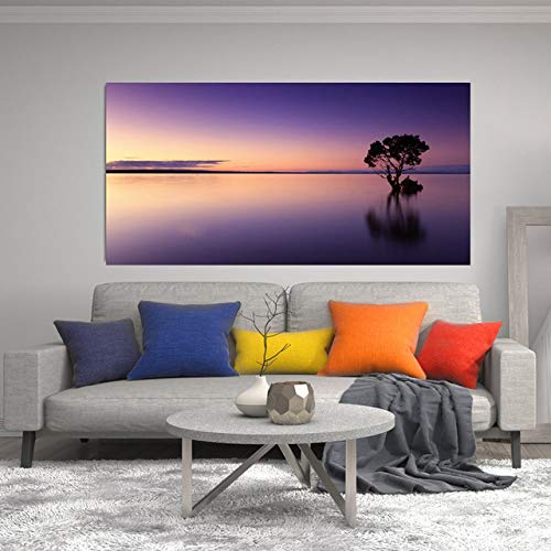 Cuadro de paisaje marino del amanecer para crear un oasis de calma en tu casa