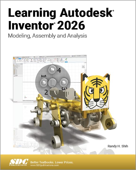 Learning Autodesk Inventor 2026: Modeling, Assembly and Analysis  Amazonで販売中