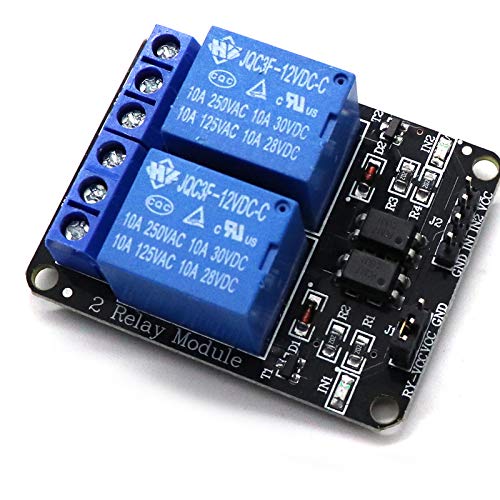 Treedix Relay Module with Optocoupler Isolation Relay Control Board Compatible with Arduino UNO