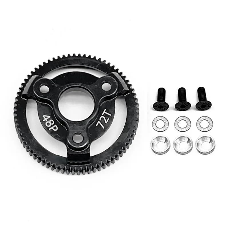 Ingranaggio Cilindrico Acciaio 86T 48P Per Traxxas Bandit Slash Rustler Stampede - Frizione Slipper 4686