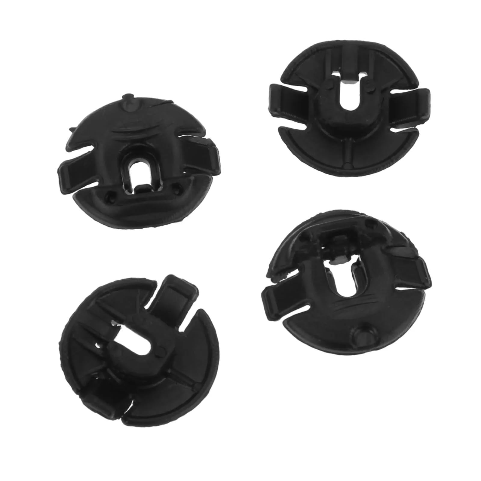 YTQMoreBNZ 25pcs Black Plastic Clips Rivets Wheel Retainer Auto Wheel Arch Lining Fastener Washer OEM 4F0825429A Auto Accessories